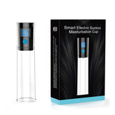 LCD Vacuum Penis Exerciser – Rechargeable Male Masturbator with Digital Display & Powerful Suction